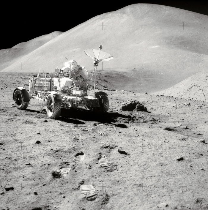 Space History Photo: Roving Hills